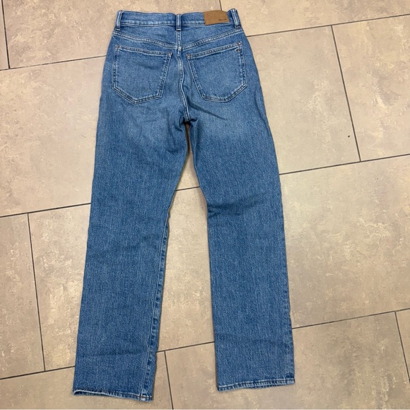 Madewell Women's The '90s High Waist Straight Leg Jeans Size 25 - Picture 3 of 6